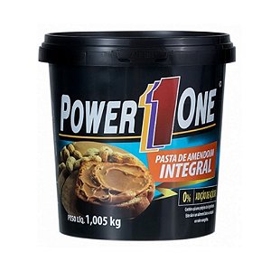 Pasta de Amendoim Integral Lisa - PowerOne - 1kg - Unid