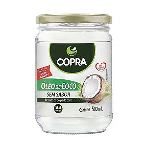 Óleo de Coco Sem Sabor - Copra - 500ml - Unid