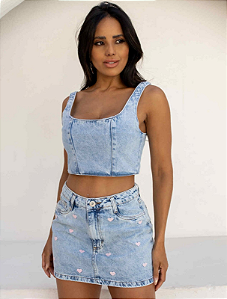 Cropped Jeans