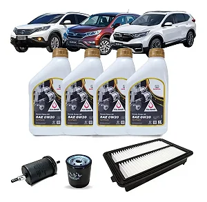 Kit Revisão Troca Óleo Honda Crv 2.0 16v Flex Acima De 2012