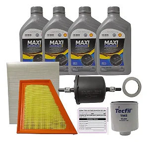 Troca De Óleo Completa Vw 5w40 Fox Spacefox 1.6 8v 2009 em diante