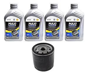 Kit com 4 Litros Oleo Maxi 5w40 508/509 + Filtro de óleo Fox 2019