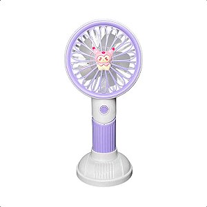 Mini Fan Ventilador De Mão Portátil Recarregável