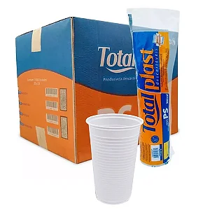 COPO DESC 200 ML PS TOTALPLAST C/2500 BRANCO