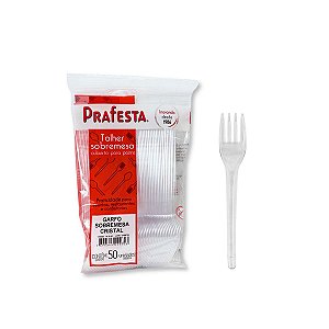 GARFO DE REFEIÇÃO PLÁSTICO C/50