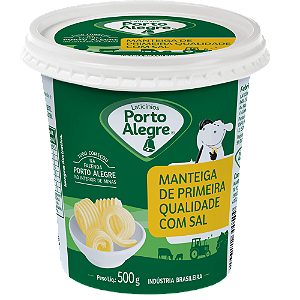 MANTEIGA 500 GRS PORTO ALEGRE