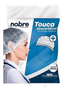 TOUCA TNT SANFONADA BRANCA NOBRE C/100
