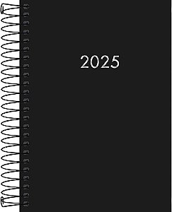 AGENDA EXECUTIVA 2025 ESPIRAL NAPOLI PRETA TILIBRA