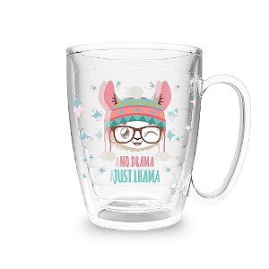 Caneca No Drama Just Lhama (450ml)
