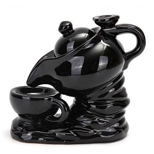 Incensário Cascata de Fumaça Bule com Caneca (18cm)