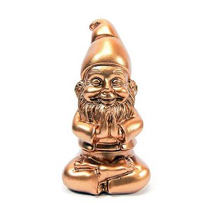 Duende do Sol Meditando (Dourado)