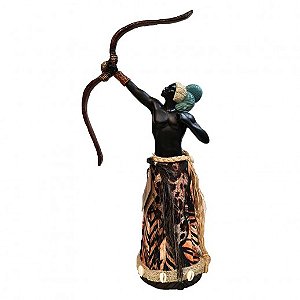 Estátua Orixá Oxóssi Grande (40cm)