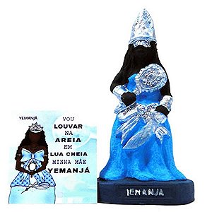 Estátua Orixá Iemanjá em Resina (10cm)