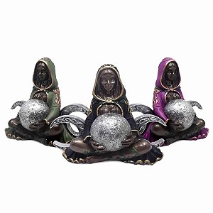 Estátua Deusa da Lua Selene (15cm)
