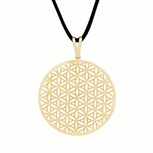 Gargantilha Flor da Vida (35mm)