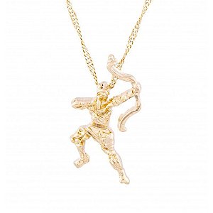 Gargantilha Oxóssi com Corrente (22mm)