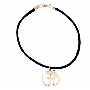 Pulseira Om com Cordão (18mm)