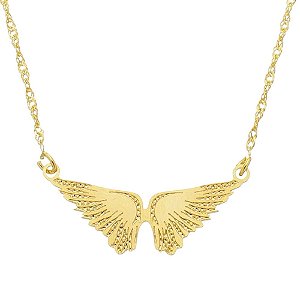 Gargantilha Asas da Prosperidade (27mm)