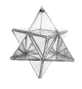 Prisma D'água Merkabah Grande (15cm)
