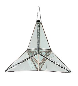Prisma D'água Estrela de Quatro Pontas (14cm)