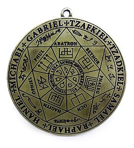 Pantáculo dos Sete dos Arcanjos (10cm)