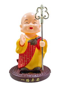 Monge em Pé com Movimento (Energia Solar)