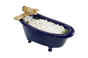 Fonte de Água em Cerâmica Banheira Provençal (27cm)