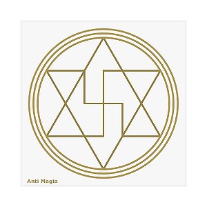 Placa Radiônica Anti Magia (PVC)