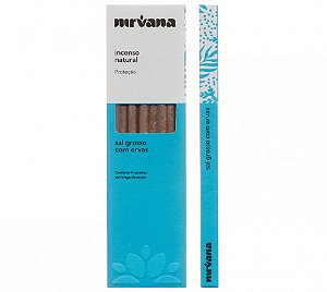 Incenso Natural Sal Grosso com Ervas 100% Natural (9 Varetas)