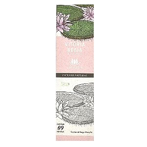 Incenso Natural Vitória Régia 100% Natural (9 Varetas)
