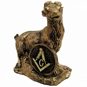 Estátua Bode Maçônico (9cm)