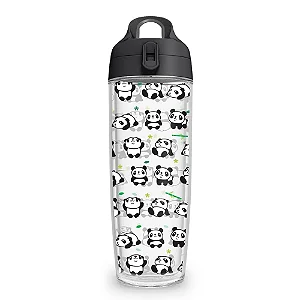 Garrafa com Alça Love Panda (600ml)