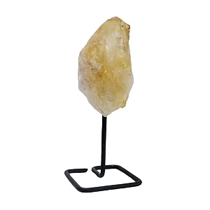 Pedra Citrino no Pedestal (Purificação)