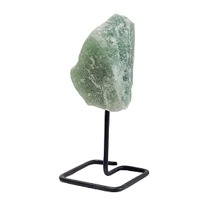 Pedra Quartzo Verde no Pedestal (Cura)