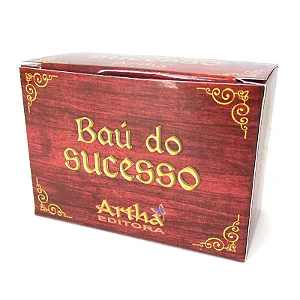 Baú do Sucesso com 64 Mensagens Reflexivas
