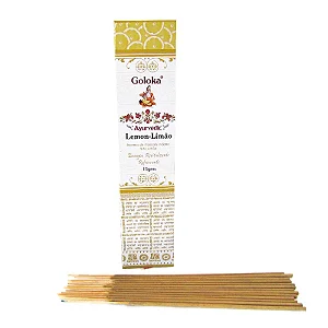 Incenso Goloka Massala Ayurvedic Limão
