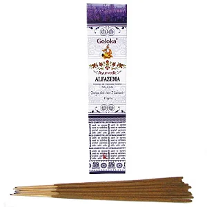 Incenso Goloka Massala Ayurvedic Alfazema (Calmante)