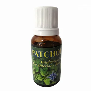 Essência Aromática Patchouli: Antidepressivo, Paz Interior (15ml)