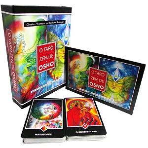 O Tarô Zen, de Osho: Livro + Baralho de Tarot com 78 cartas