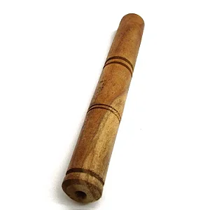 Bastão de Madeira Grande para Sinos e Tigelas Tibetanas (18cm)