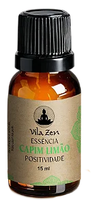 Essência Aromática Vila Zen Capim Limão (15ml)