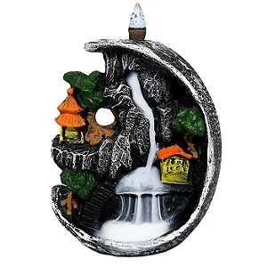 Incensário Cascata de Fumaça Montanha da Meditação (11cm)