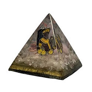 Orgonite Pirâmide Orixás Oxum (6cm)