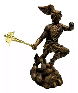 Estátua Deus Hermes (17cm)