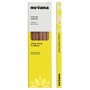 Incenso Natural Ylang Ylang e Olíbano 100% Natural (9 Varetas)