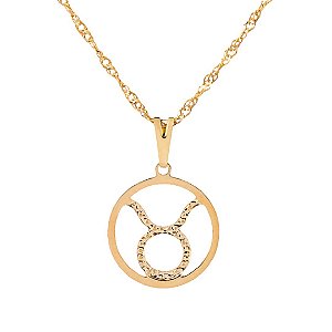 Gargantilha Signo Touro (17mm)