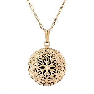 Colar Aromatizador Pessoal Mandala (27mm)