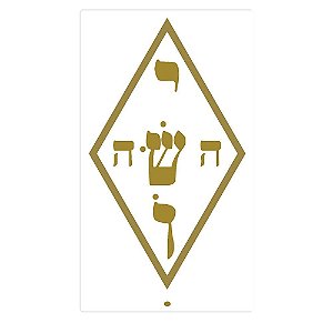 Adesivo Radiônico Nome Mistico Jesus Yoshua (7,5cm)