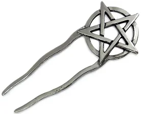 Prendedor de Cabelo Pentagrama (14cm)