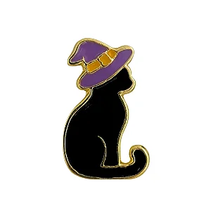 Broche Gato da Bruxa (2,9cm)